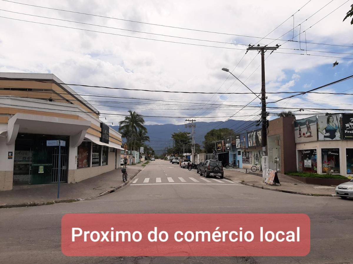 Pousada Praia Cia, Piscina, Centro, Estacionamento, Wifi, Saida Ate As 16H Bertioga Eksteriør billede