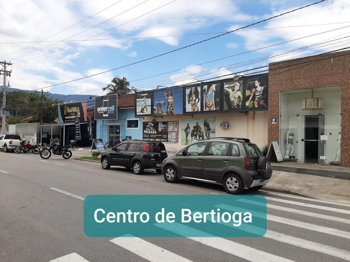 Pousada Praia Cia, Piscina, Centro, Estacionamento, Wifi, Saida Ate As 16H Bertioga Eksteriør billede